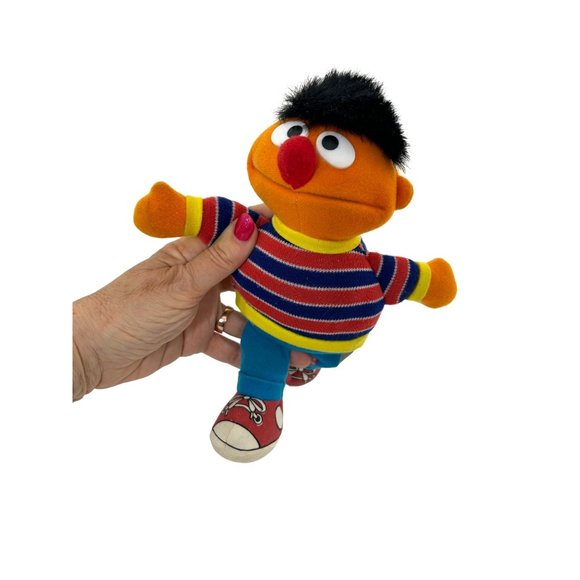 Ernie Sesame Street Plush Toy Vintage Applause 1990s Muppets Jim Henson Unisex - Picture 8 of 17